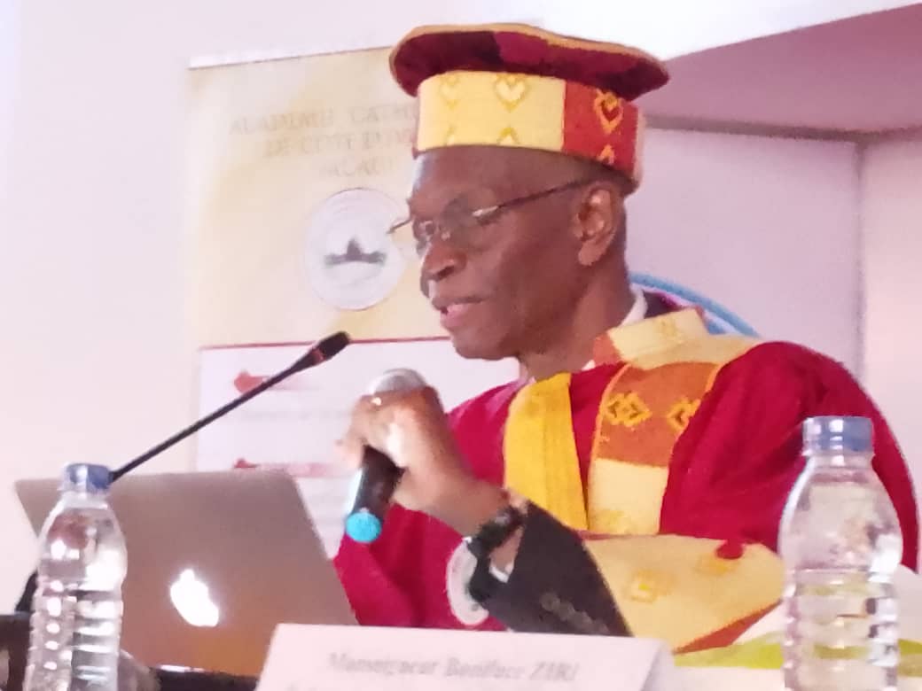 Leçon inaugurale de la Rentrée Académique Solennelle 2025-2026 de l’Académie Catholique de Côte d’Ivoire (ACACI)